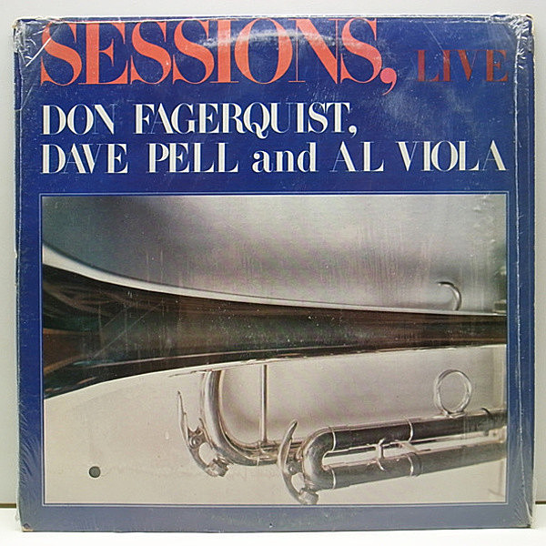 レコードメイン画像：未発表 ライヴ好盤 SESSIONS Live DON FAGERQUIST / DORIS DREW