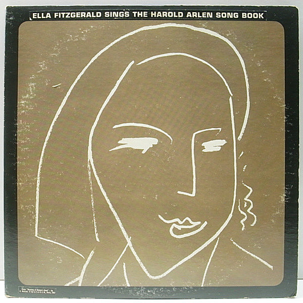 レコードメイン画像：1st 濃黒Tラベ 2LP USオリジナル ELLA FITZGERALD Sings The Harold Arlen Song Book ('61 Verve) ハロルド・アーレン集 名盤