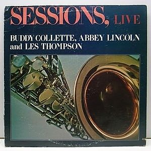 レコード画像：BUDDY COLLETTE / ABBEY LINCOLN / Sessions, Live