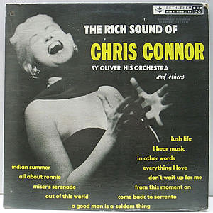 レコード画像：CHRIS CONNOR / Chris