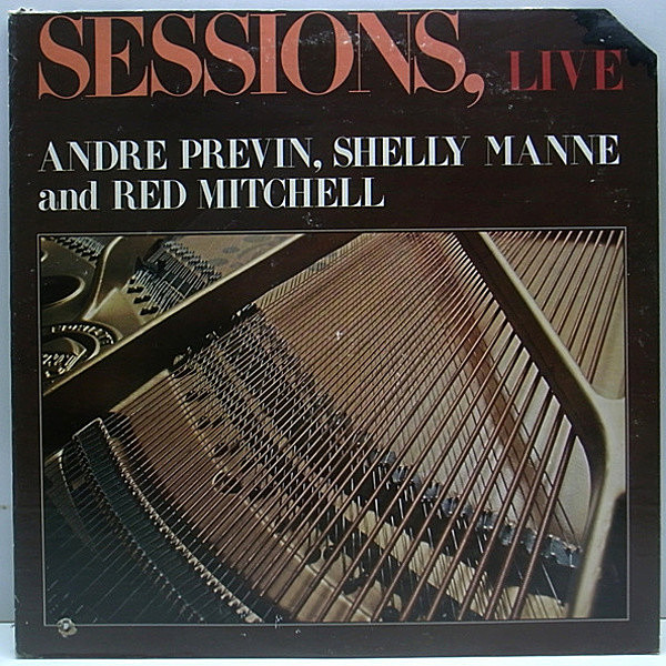 レコードメイン画像：未発表 ライヴ好盤 SESSIONS Live ANDRE PREVIN / TONI HARPER