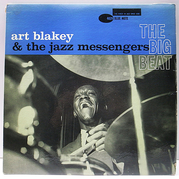 レコードメイン画像：MONO 47WEST63rd. 両溝 US 完全オリジナル ART BLAKEY & JAZZ MESSENGERS The Big beat (Blue Note BLP 4029) RVG刻印 P(耳)あり