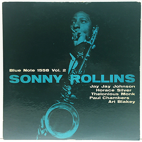 レコードメイン画像：《幻・入手難・NEWYORK 23・手書RVG》完全オリジナル SONNY ROLLINS Volume 2 (Blue Note BLP 1558) 47WEST 両溝 MONO | Vol.2 激レア
