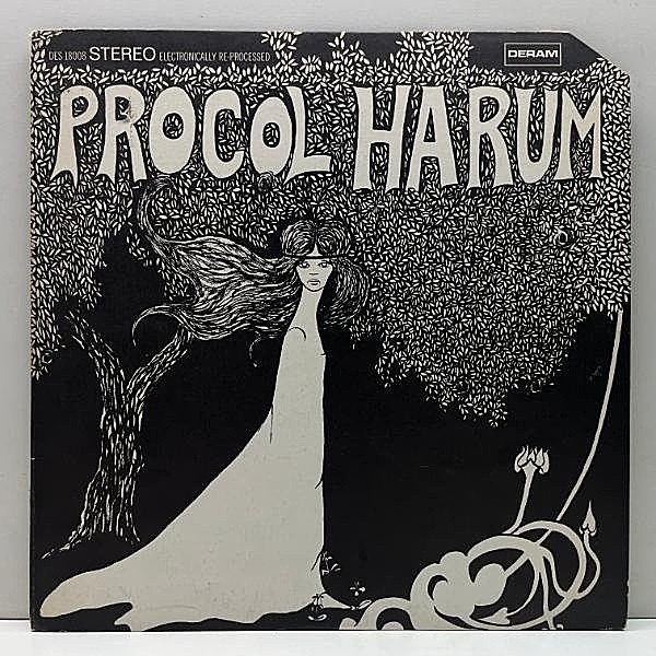 レコードメイン画像：美再生!!【Best刻印・BellSound刻印】ざら紙 USオリジナル PROCOL HARUM 1st デビュー作 ('67 Deram) 青い影 プロコル・ハルム