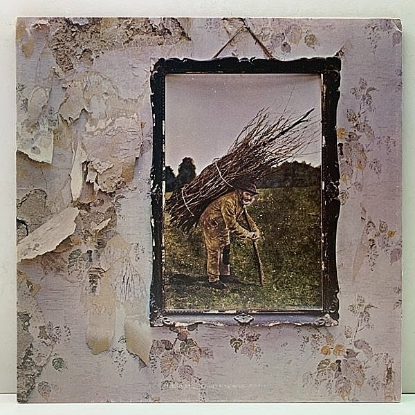 レコードメイン画像：レアな良好品!!【PECKO DUCK刻印 w/ATGP】初回BROADWAYリム USオリジ LED ZEPPELIN IV ('71 Atlantic) レッド・ツェッペリン 天国への階段