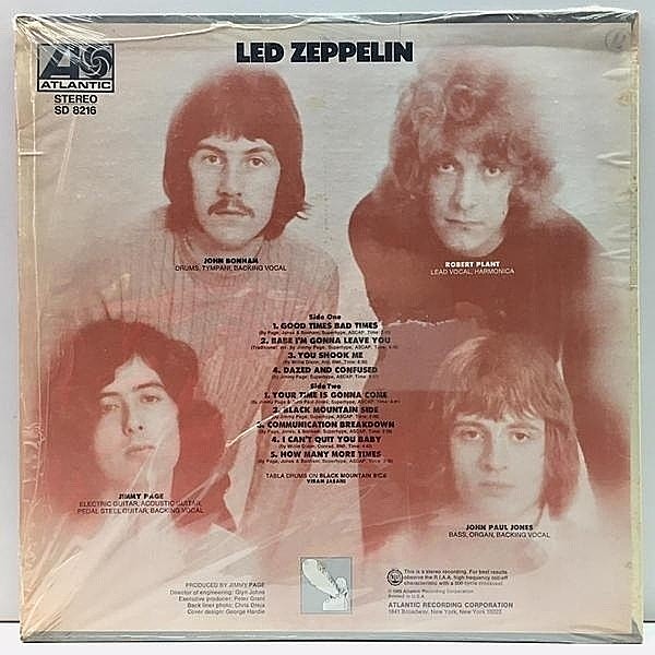 Led Zeppelin ドイツ盤 LP Stereo 赤/紫ラベル 初期盤 Led Zeppelin ドイツ盤 LP Stereo 赤/紫ラベル 初期盤 Led Zeppelin