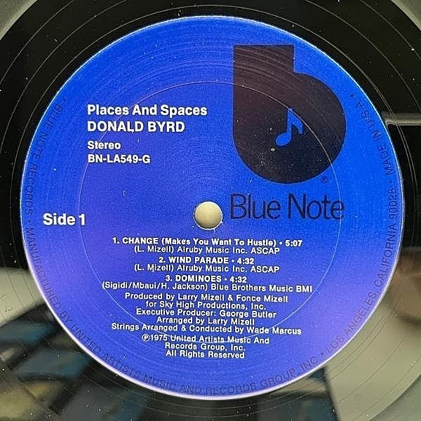 Places And Spaces DONALD BYRD ドナルド・バード Donald Byrd (ドナルド・バード) - Places And Spaces