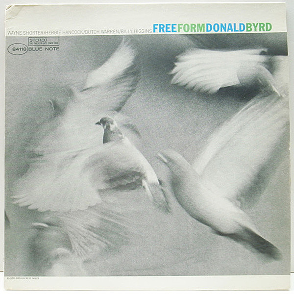 レコードメイン画像：良好!! MONO 1st NEWYORK オリジナル DONALD BYRD Free Form (Blue Note BLP 4118) RVG コーティング・STEREO仕様／モノラル LP