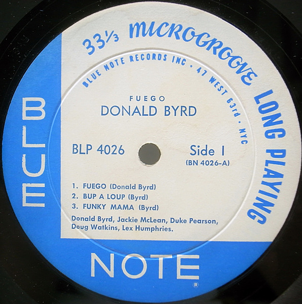 DONALD BYRD / Fuego (LP) / Blue Note | WAXPEND RECORDS