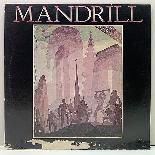 レコードメイン画像：極美盤!! USオリジナル MANDRILL New Worlds ('78 Arista) X-OVER, AFRO SOUL FUNK DISCO マンドリル 後期の傑作