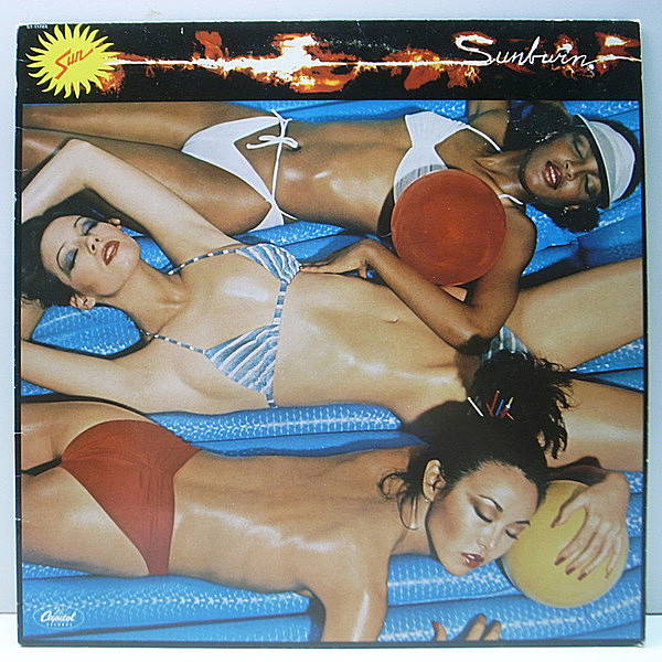 レコードメイン画像：良好品!! 初版 1st 赤Lbl. USオリジナル SUN Sunburn ('78 Capitol) DEV LARGE／Lunch Time Speax ネタ Dance (Do What You Wanna Do) ほか