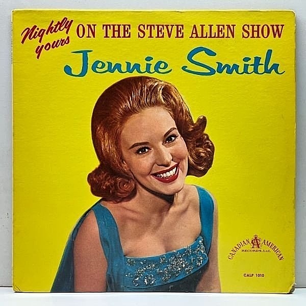 レコードメイン画像：レア 良好!! MONO 米オリジナル JENNIE SMITH Nightly Yours On The Steve Allen Show (CALP 1010) ジェニー・スミス US 初回 モノラル