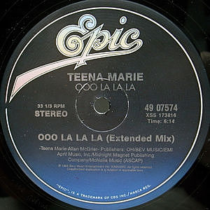 レコード画像：TEENA MARIE / Ooo La La La
