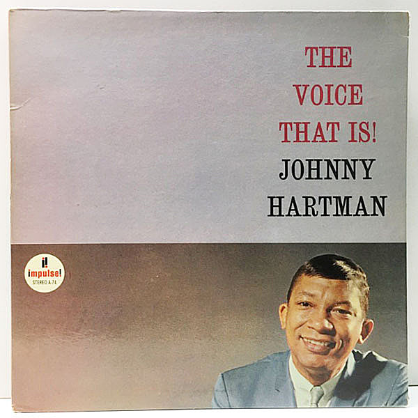 レコードメイン画像：USオリジナル VANGELDER刻印 JOHNNY HARTMAN The Voice That Is (Impulse AS-74) HAMK JONES, BARRY GALBRAITH バリトン・ヴォイスの真髄