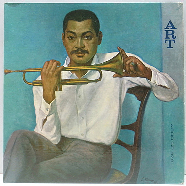 レコードメイン画像：レアな美品!音抜群! FLAT 1st GRAY 深溝 MONO 完全オリジナル ART FARMER Art ('60 Argo) TOMMY FLANAGAN TRIOとのワンホーン傑作