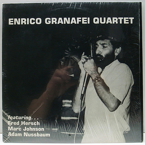 レコードメイン画像：シュリンク極美品!! マイナー USオリジナル ENRICO GRANAFEI QUARTET ('87 Krien) FRED HERSCH, MARC JOHNSON, ADAM NUSSBAUM