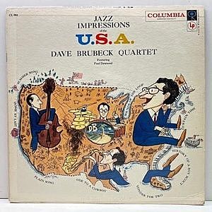 レコード画像：DAVE BRUBECK / Jazz Impressions Of The U.S.A.