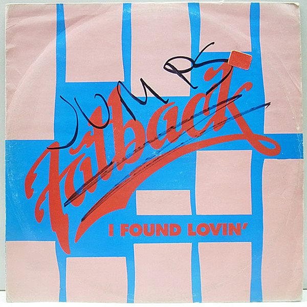 レコードメイン画像：R&Bクラシック!! 12" FATBACK BAND I Found Lovin' ('83 MASTER MIX) ASHANTI カヴァー アーバン 45RPM.