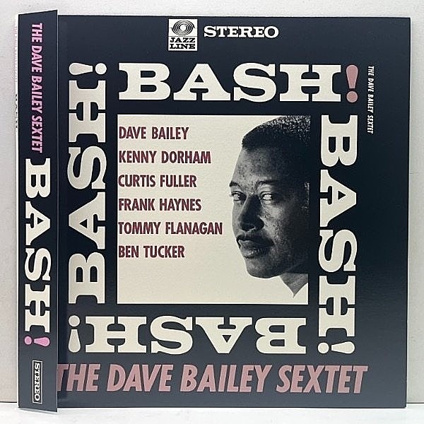 レコードメイン画像：【マスター盤・直プレス】限定リイシュー 180g 帯付き 美品!! DAVE BAILEY SEXTET Bash! (Jazz Line) w/ Kenny Dorham, Frank Haynes