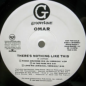 レコード画像：OMAR / There's Nothing Like This (Trackmasters Remix)