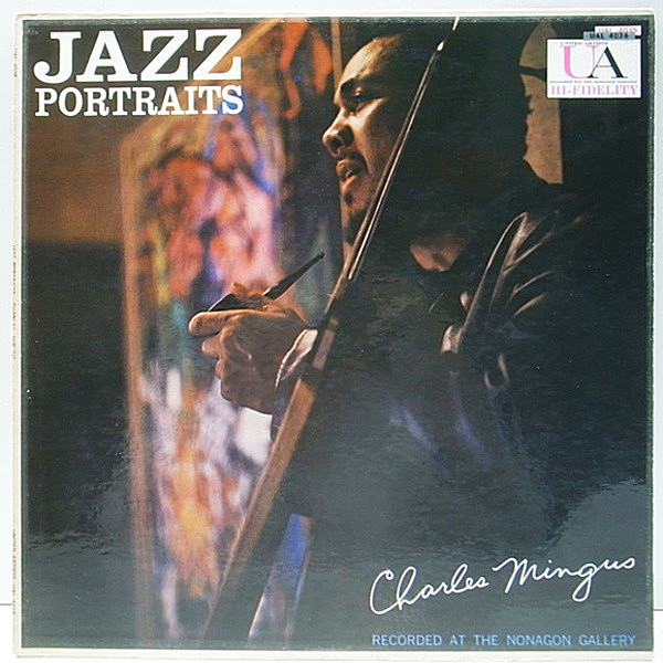 レコードメイン画像：美盤!! MONO 1st 赤ラベル 深溝 USオリジナル CHARLES MINGUS Jazz Portraits ('59 United Artists UAL 4036) NY美術館での傑作ライヴ
