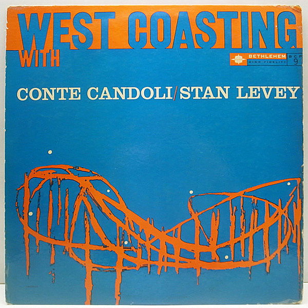 レコードメイン画像：USオリジ Zoot Sims!! CONTE CANDOLI STAN LEVEY West Coasting