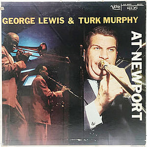 レコード画像：GEORGE LEWIS / TURK MURPHY / At Newport