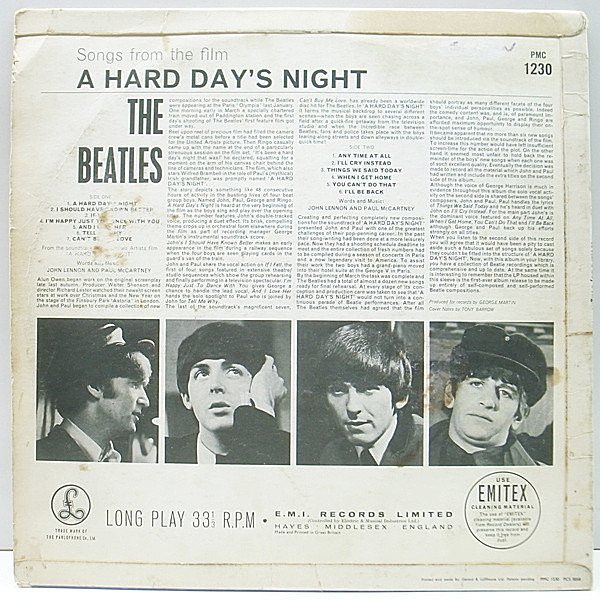 BEATLES / A Hard Day's Night (LP) / Parlophone | WAXPEND RECORDS