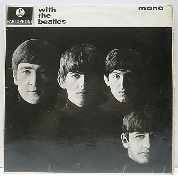 レコードメイン画像：レア 深溝《DECCA COTRACT PRESS》UK 英 Y&B MONO THE BEATLES With The ～ ('63 Parlophone) デッカ委託プレス モノラル PLAY良好!!
