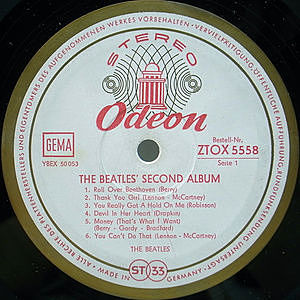 BEATLES / The Beatles' Second Album (LP) / Odeon | WAXPEND