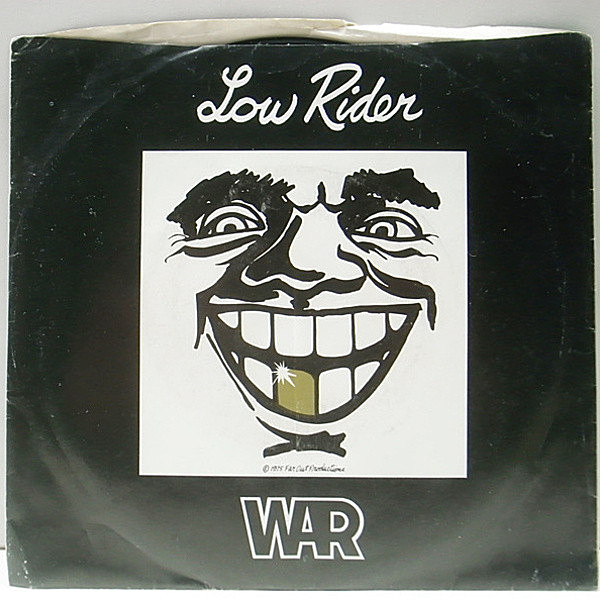 レコードメイン画像：良品!! USオリジナル ウォー WAR Low Rider ('75 United Artists) サンプリング 7" Beastie Boys ピクチャー・スリーブ付 45RPM.