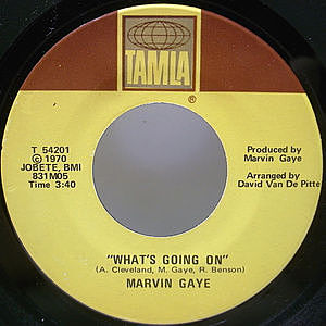 レコード画像：MARVIN GAYE / What's Going On / God Is Love