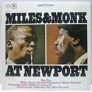 レコード画像：MILES DAVIS / THELONIOUS MONK / Miles & Monk At Newport