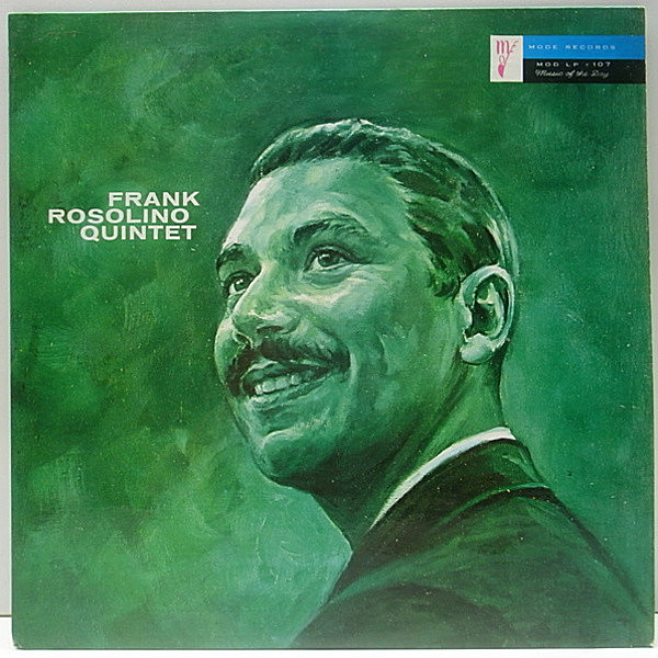 レコードメイン画像：ほぼ美品!! 深溝 MONO オリジナル FRANK ROSOLINO Same ('57 Mode) Richie Kamuca, Vince Guaraldi