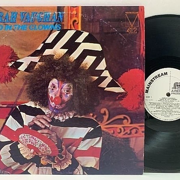 レコードメイン画像：【サラ・ヴォーンのソウルフルな異色作】白プロモ 美盤!! USオリジナル SARAH VAUGHAN Send In The Clowns ('74 Mainstream) 試聴