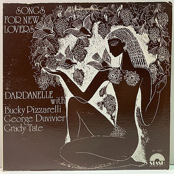 レコードメイン画像：良好盤!! USオリジナル DARDANELLE Songs For New Lovers ('78 Stash) w./Bucky Pizzarelli, George Duvivier, Grady Tate