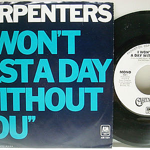 レコード画像：CARPENTERS / I Won't Last A Day Without You
