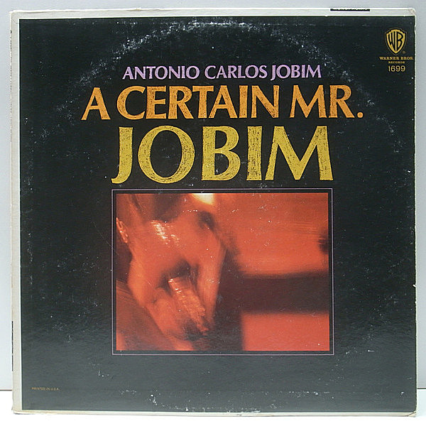 レコードメイン画像：良好盤!! MONO 1st 金ラベル USオリジナル ANTONIO CARLOS JOBIM A Certain Mr. Jobim ('67 Warner) 初回 モノラル LP