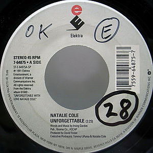 レコード画像：NATALIE COLE / Unforgettable / Cottage For Sale