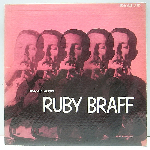 レコードメイン画像：稀少な良好品!! 10'' FLAT MONO 深溝 USオリジナル RUBY BRAFF QUINTET Storyville Presents (LP 320) 1Aマト | 中間派コンボ