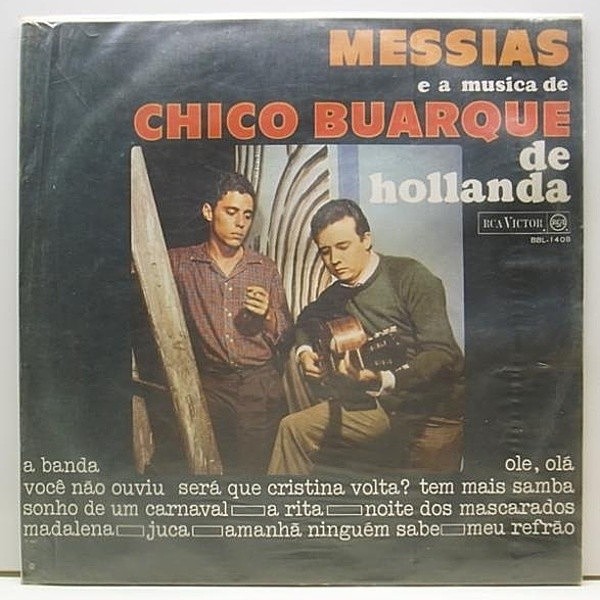 レコードメイン画像：良好!! MONO 深溝 BRASIL オリジナル MESSIAS E A Musica De Chico Buarque De Hollanda ('67 RCA Victor) BOSSA NOVA ボサノヴァ LP