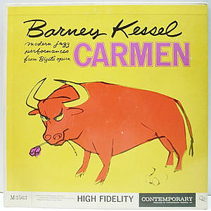 レコード画像：BARNEY KESSEL / Carmen