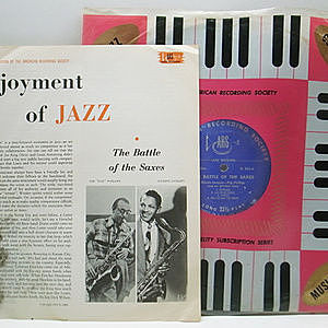 レコード画像：ILLINOIS JACQUET, FLIP PHILLIPS & All Star Cast / The Battle Of The Saxes