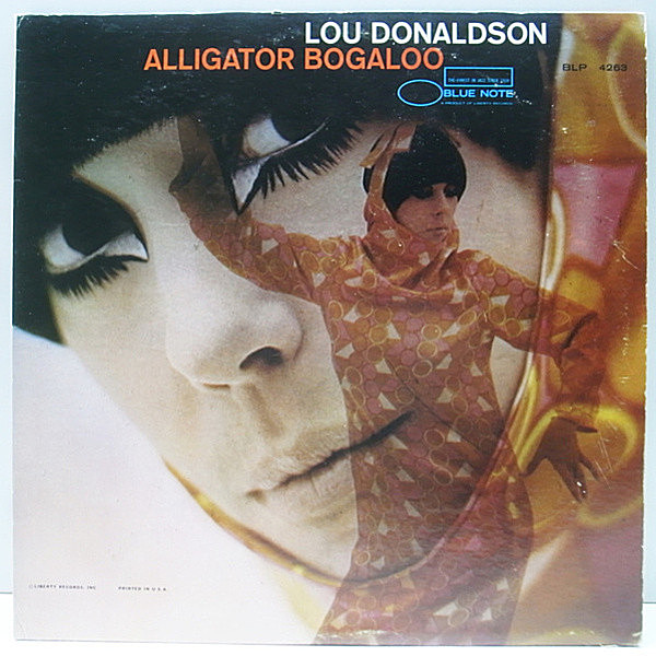 レコードメイン画像：レア『MONO』VANGELDER刻印 USオリジナル LOU DONALDSON Alligator Bogaloo (Blue Note BLP 4263) モノラル LP