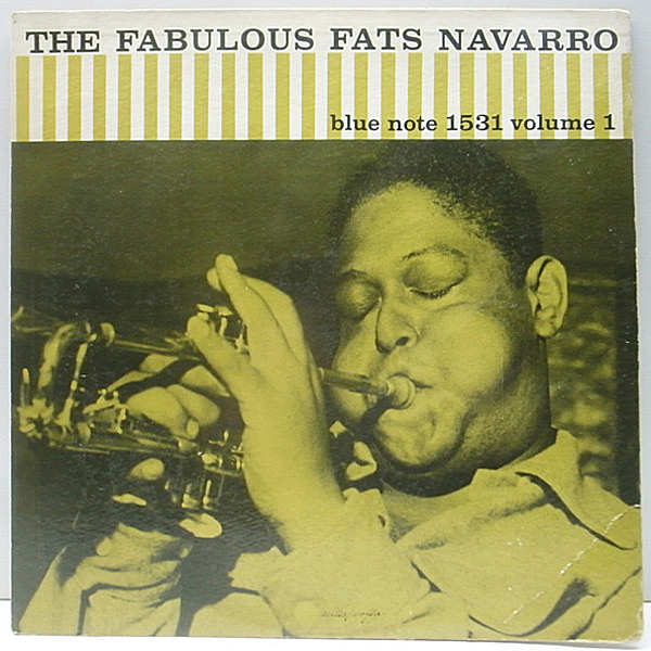 レコードメイン画像：ほぼ美盤!! LEXINGTON 額縁 FLAT 完全オリジナル FATS NAVARRO The Fabulous Volume 1 (Blue Note BLP 1531)