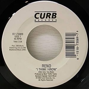 レコード画像：RENO / I Think I Know