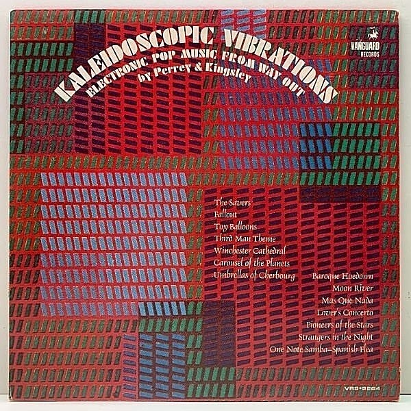 レコードメイン画像：美品【MONO】USオリジナル PERREY & KINGSLEY Kaleidoscopic Vibrations ('67 Vanguard) Moog Psych, Cult Experimental カルト・ブレイク