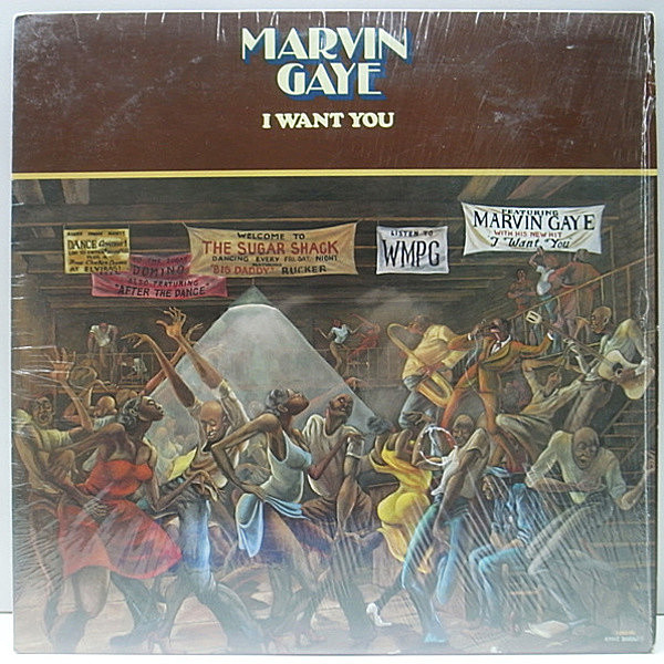 レコードメイン画像：シュリンク付き良好!! メロウ・グルーヴ大傑作 MARVIN GAYE I Want You ('76) LEON WARE／プロデュース  David T. Walker, RAY PARKER JR.