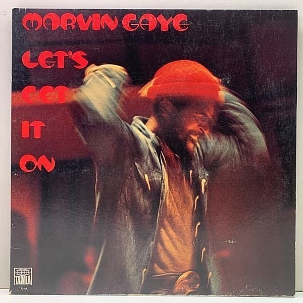 レコードメイン画像：USオリジナル GF, ゲートフォールド MARVIN GAYE Let's Get It On ('73 Tamla) マーヴィン・ゲイ／レッツ・ゲット・イット・オン LP