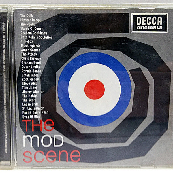 レコードメイン画像：VARIOUS The Mod Scene ('98 Deram) ザ・モッズ・シーン Small Faces／Hipster Image 収録 コンピレーション CD